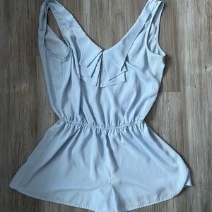 Baby blue Romper
